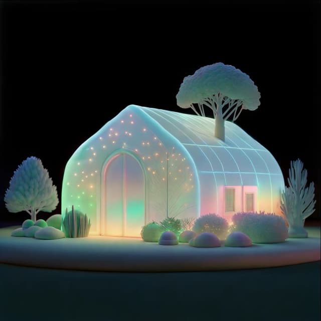 3d neon style example